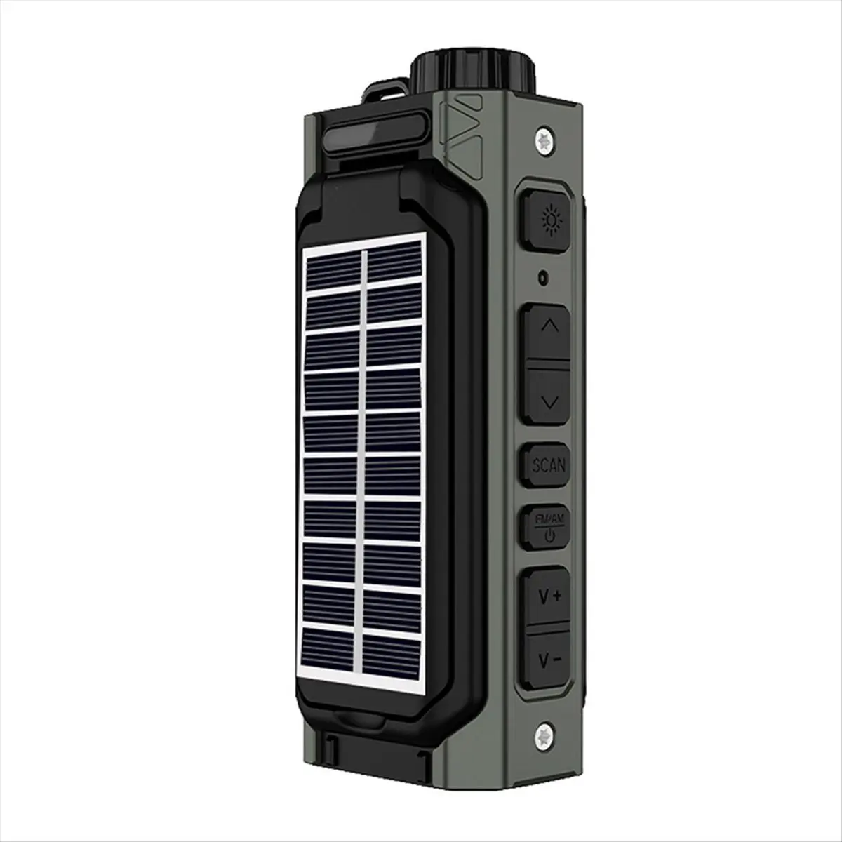 A26Z Portable Solar Radio, Emergency Hand Crank Radio, Dynamo AM/FM Radio,Blackout Power Station,USB Phone Charger