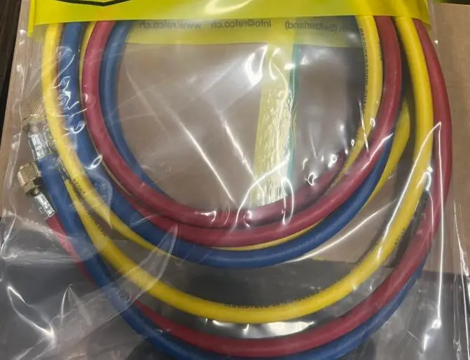 dual he-ad composite pressure gauge a-ir conditioner fluorine and liquid addition gauge BM2-6-D-S-R407C/R134A