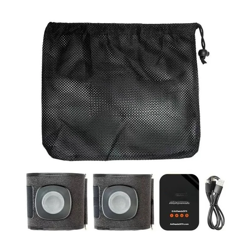 Wireless Blood Flow Restriction Pressure Training Band for Improved Recovery, Increased Strength, and Increased Endurance