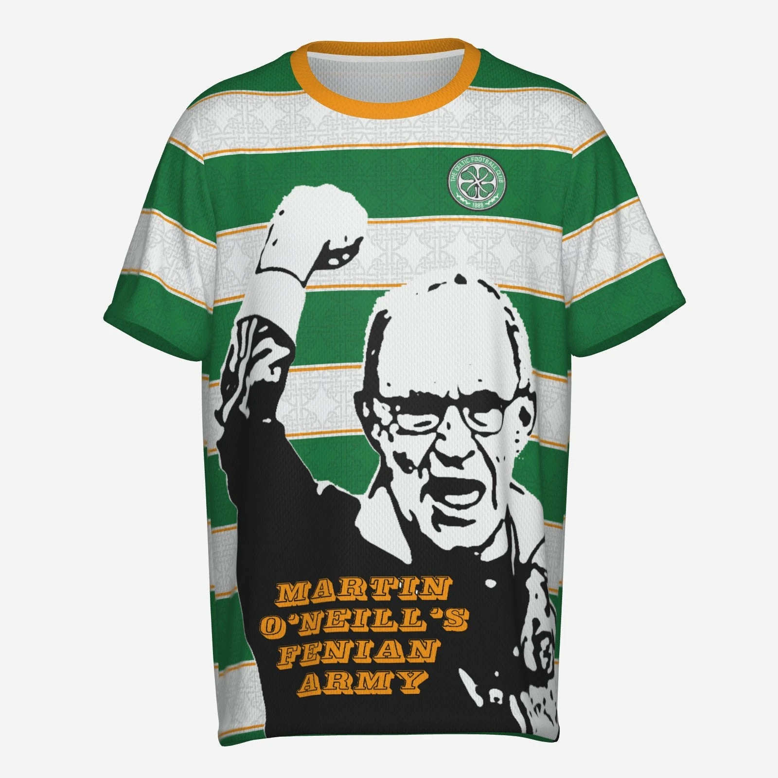 2026 Kneecap Martin O'Neill Tribute Celtic 56 Jersey Quick-Drying And Breathable Kids Adults T-shirt Tops Clothing