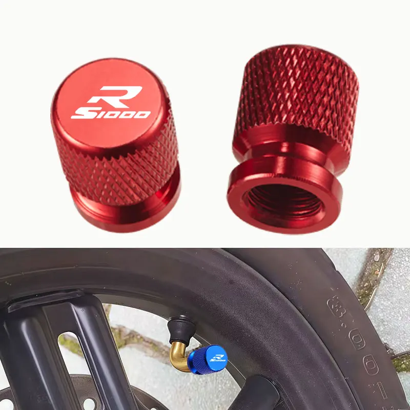 2009-2026 2Pcs Motorcycle Accessories Tire Valve For BMW S1000R S1000RR S1000XR S 1000 R RR XR Air Port Stem Cover Caps