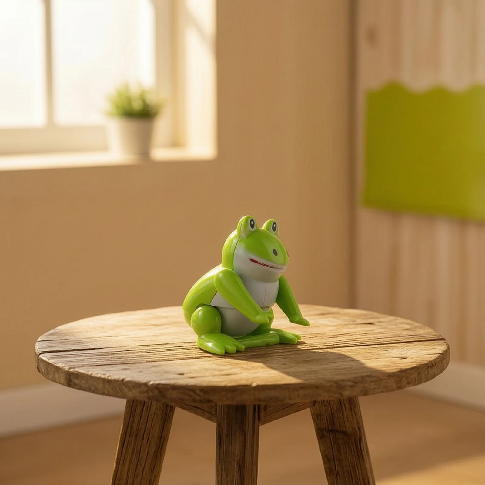 

Wind-up Frog Batterybattery-Not-Required Clockwork Frog Toy Compact Pocket-Size for Children, Party Favors, Goodie Bags