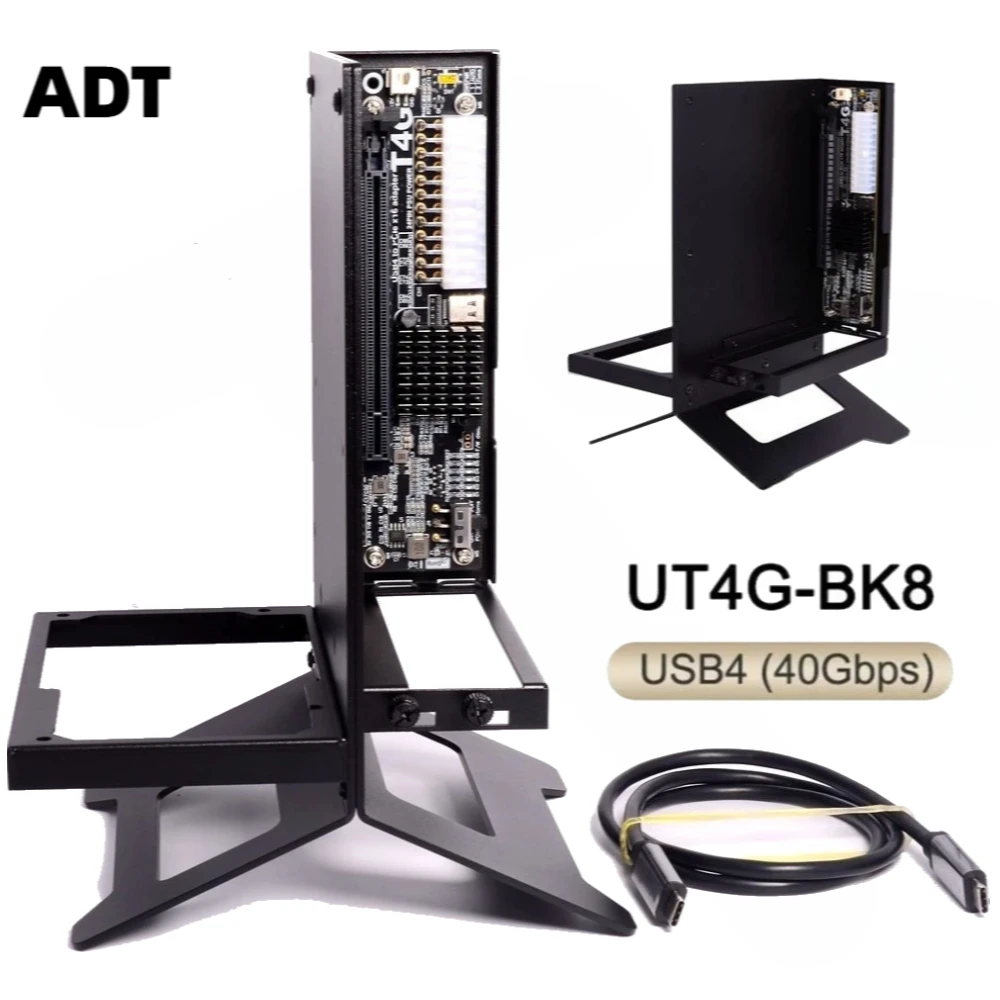 

UT4G External Graphics Card USB4 to PCIe 4.0 x16 eGPU Adapter Thunderbolt 3/4 GPU Dock 40Gbps NUC ITX STX Notebook Laptop Gaming