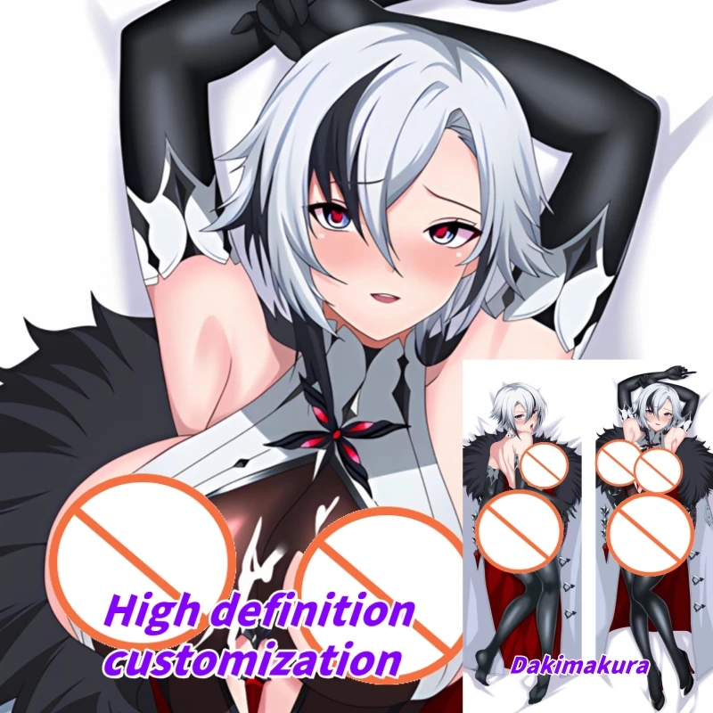 

Dakimakura Anime Pillow Case Genshin Impact Arlecchino Double-sided Print Of Life-size Body Pillowcase Gifts
