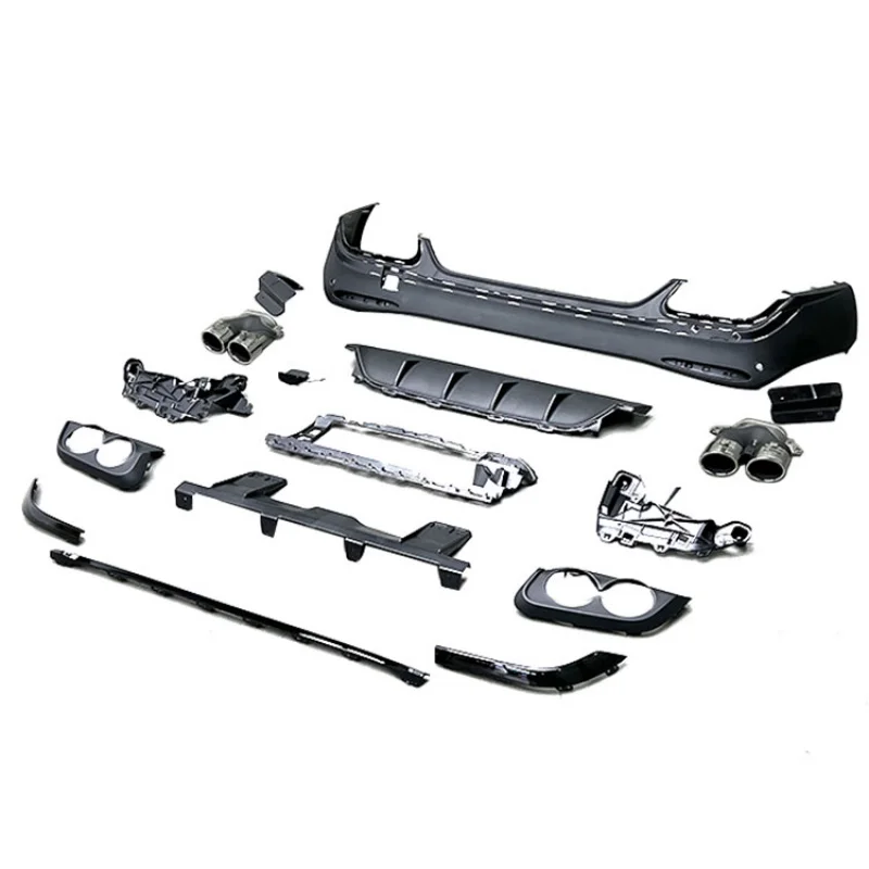 

GLC W254 Upgrade 43 Rear Diffuser for GLC X254 GLC43 Style Exhaust Tip 2023-IN
