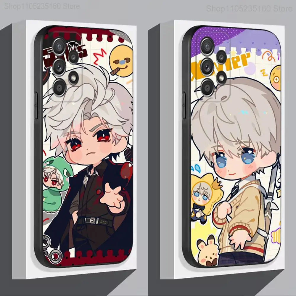 

L-Love And D-Deepspace Sylus For Samsung S 25,24,23,22,30,21,10,9,Ultra,Plus,Lite,FE,4,5G Phone Case Black Soft Case