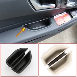 For Mercedes Benz E Class W212 2010-2015 ABS Car Front Rear Door Handle Storage Box Auto Interior Organizer Tray Accessories