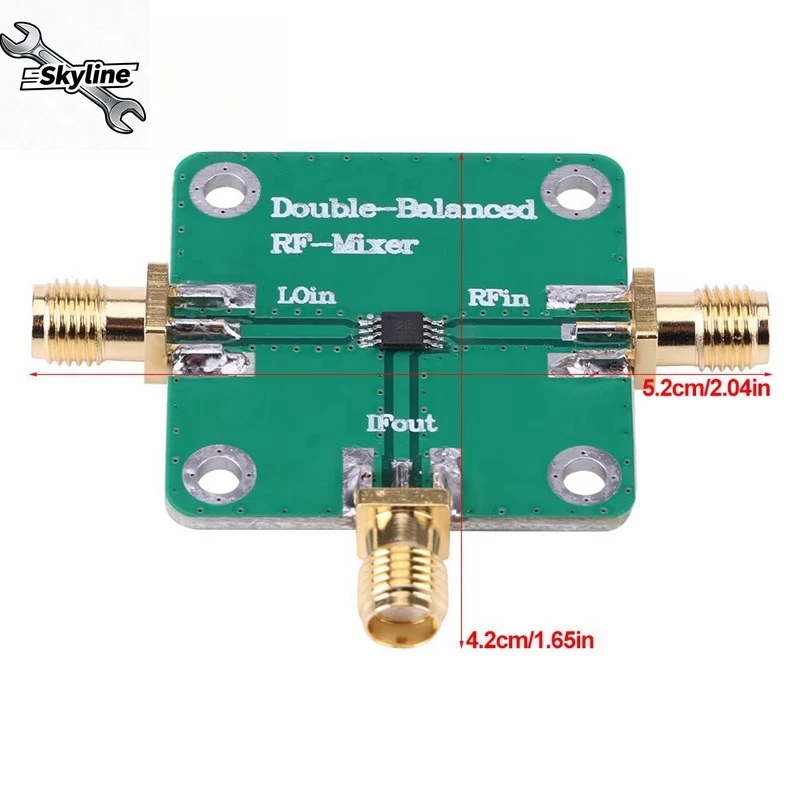 Microwave, RF, Double Balanced, Mixer RFin = 1.5--4.5GHz, RFout = DC--1.5GHz