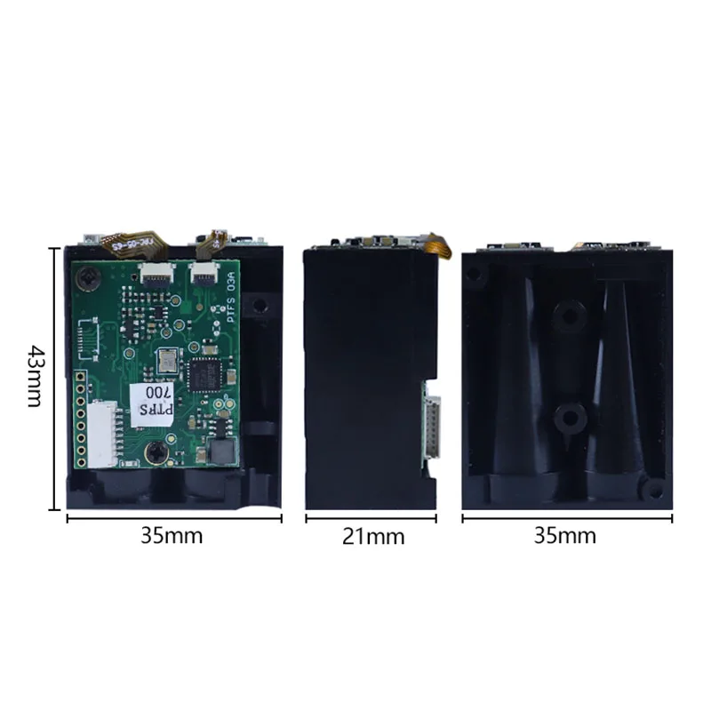 Digital TOF Golf 700m Laser Rangefinder Module 800m Serial Output Laser Distance Sensor for Sight