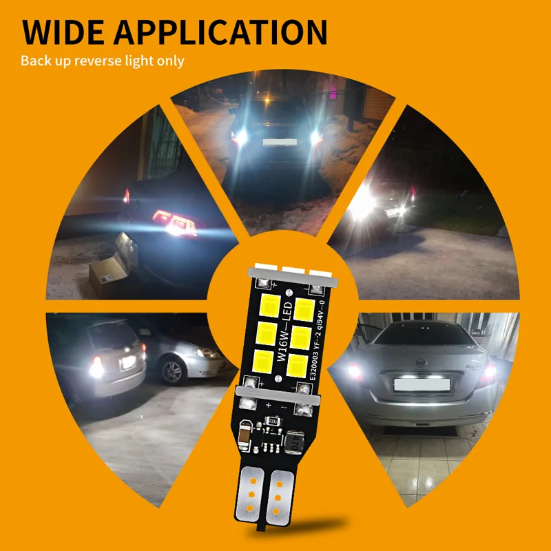 2x LED Reverse Light W16W T15 Canbus For Opel Insignia A B Meriva Agila Ampera Antara Astra J K Cascada Corsa F Mokka Grandland