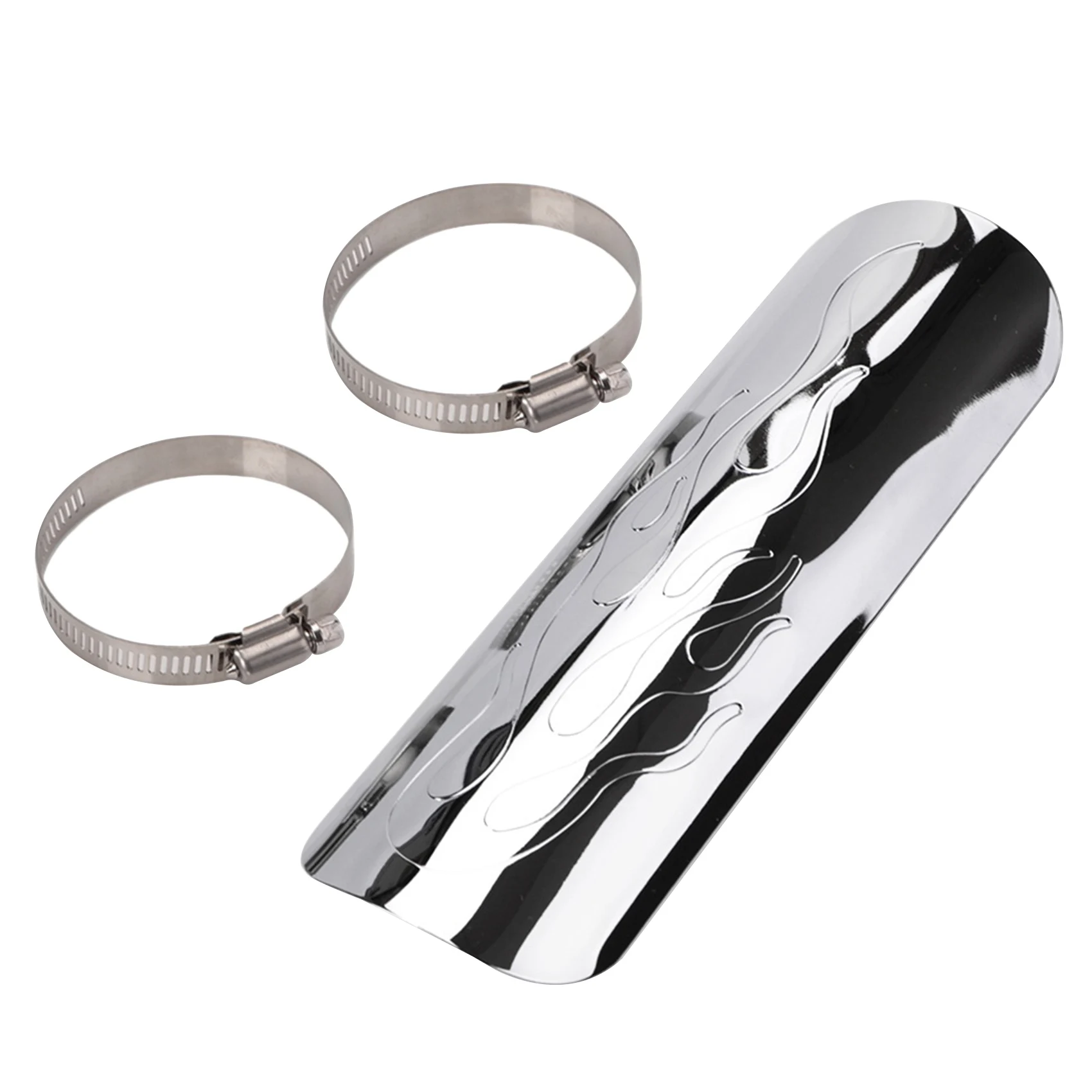 Motorcycle Flame Exhaust Muffler Pipe Heat Insulation Shield Insulation Cover For Chopper Thermal