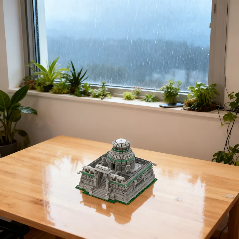 

9233pcs MOC Age Of Empires University Native American Games Model Building Blocks Creative Display Gift Collectible Decor Kids