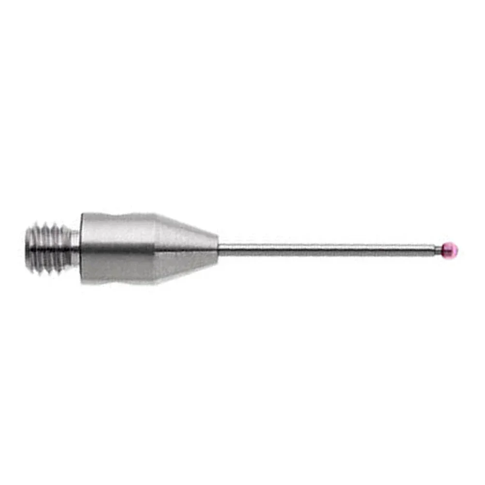 1pc Touch Probe Straight Styli Thread 1mm Ball Tungsten Carbide Stem L20mm A-5004-2442 Tungsten Carbide A-5004-2442 CMM Tool