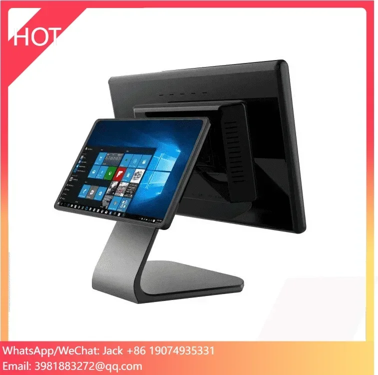 

All-in-One 15.6-Inch Windows & Android POS Terminal Machine Cash Register Tablet With Touch Screen Printer For Retail Systems