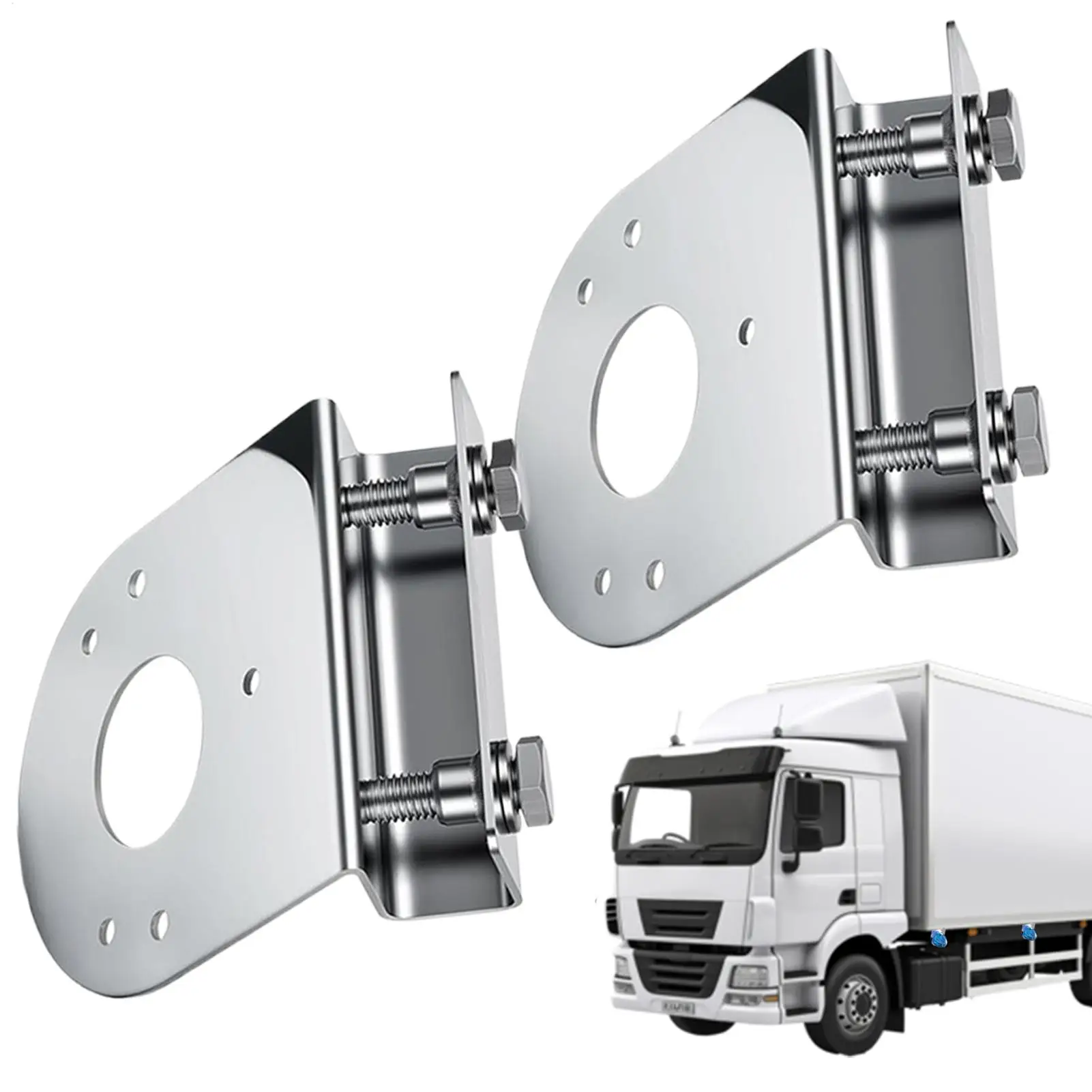 

Watermelon Light Bracket 2 Pieces 45 Degree Frame Lamp Clamp Under Glow Lights Bracket for Home Garage Workshop Offroad Truck