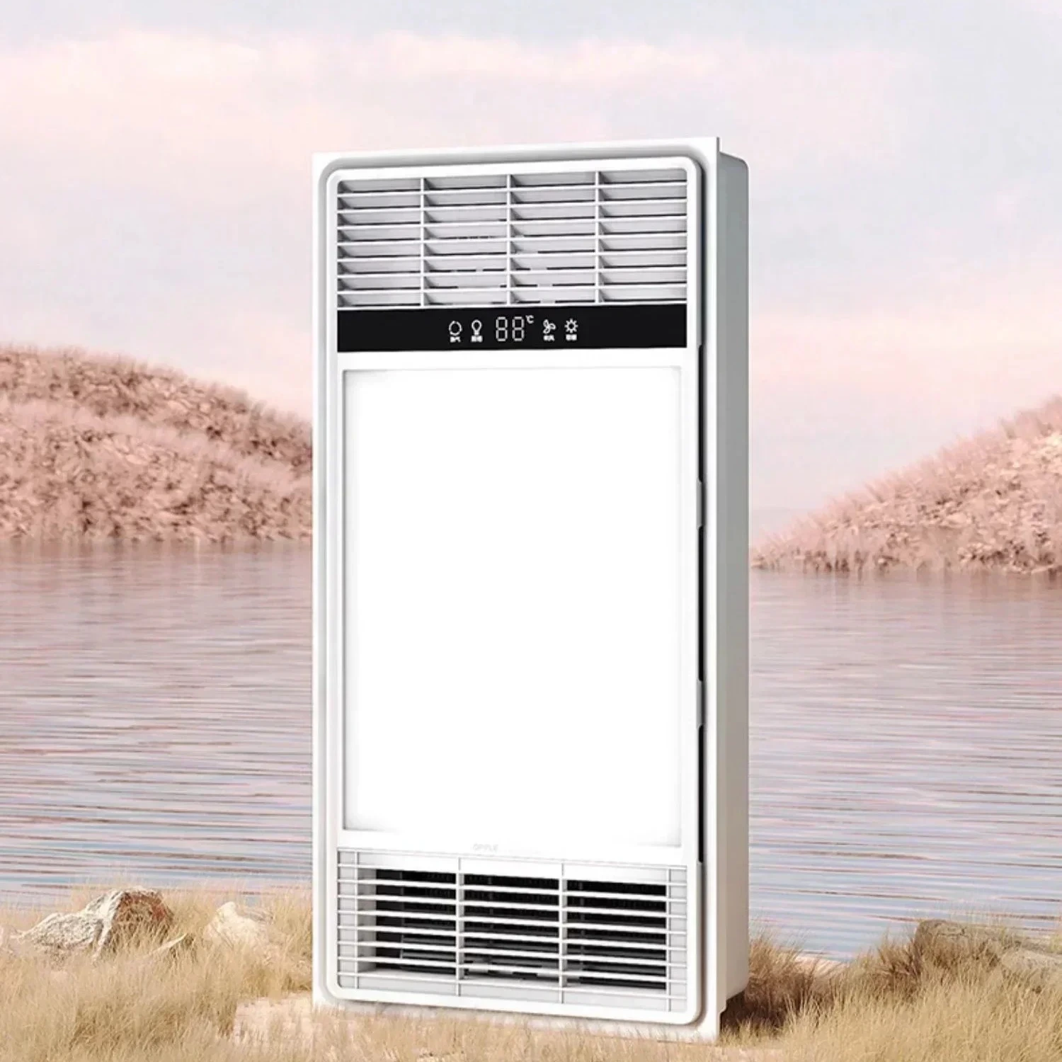 New home bathroom bath heater wind heating bath heater lighting heating exhaust fan integrated ceiling heater