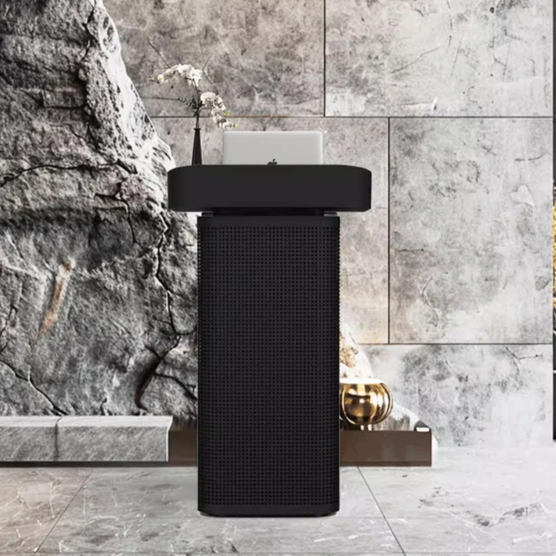 Simple And Modern Reception Desks Restaurant Company Desk Reception Desks Baked Custom Office Furniture Военное ДелоZY40JDT