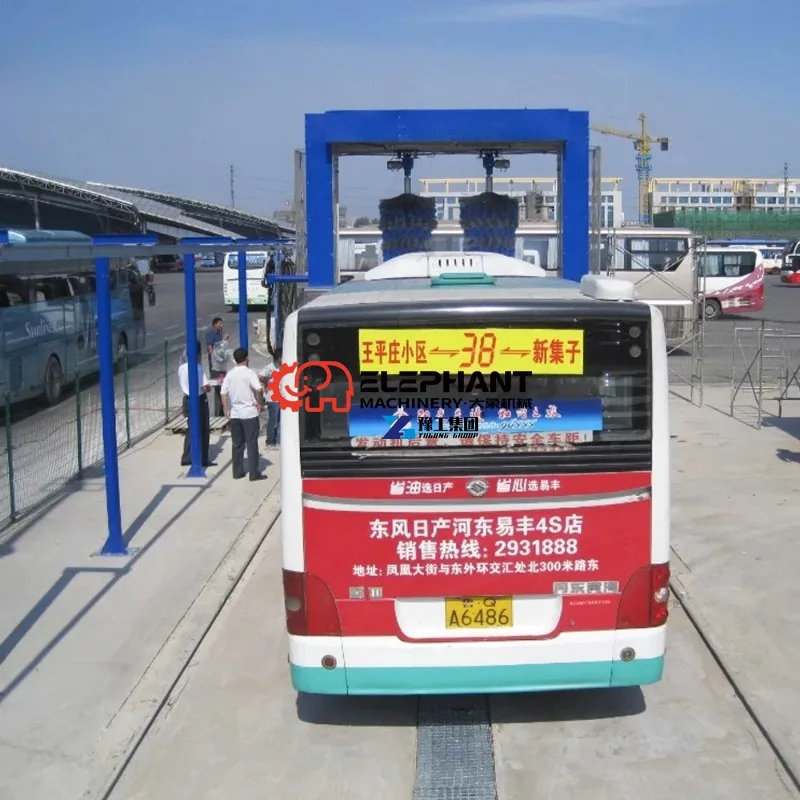 Industrial Automatic Bus Washer Device, Supporting Complete Washing Solution for Bus and Truck Wash Center