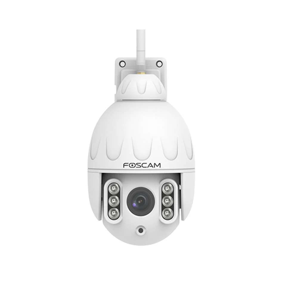 Foscam SD4 4MP WiFi PTZ Outdoor IP Camera Waterproof 4X Optical Zoom 50m Night Vision Two-Way Audio Supports 128G Micro SD Card