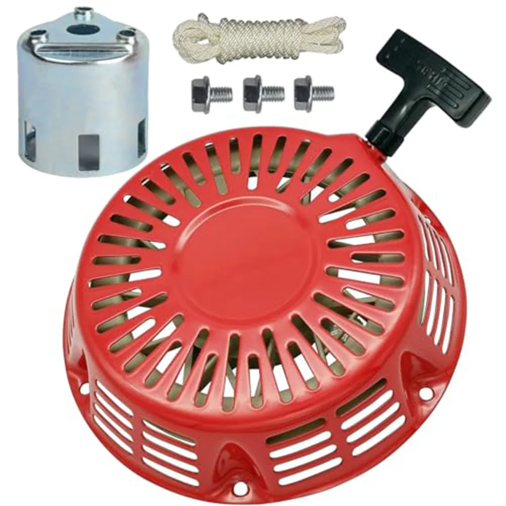 For Honda Engine Pull Starter Assembly Including All Necessary Components Designed for Optimal Performance and Durability