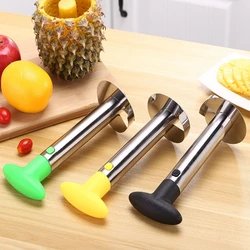 1PCS Stainless Steel Easy To Use Pineapple Peeler Accessories Pineapple Slicers Fruit Knife Cutter Corer Slicer Kitchen Tools