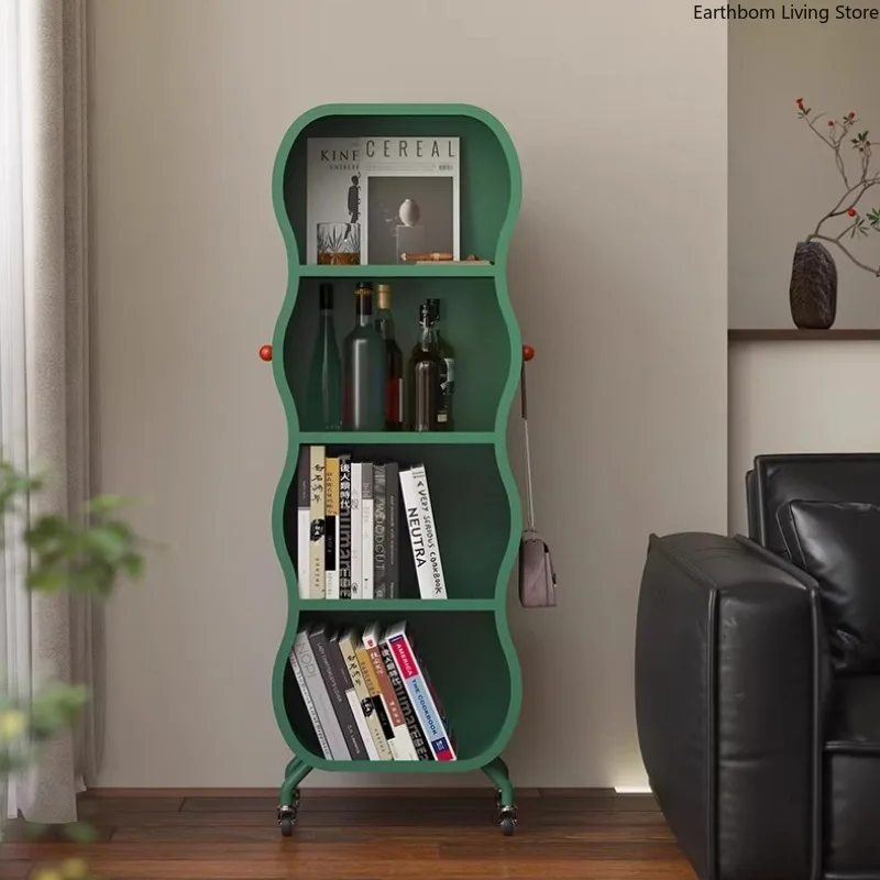 Floor-mounted Magazine Racks Multi-level Movable Rotating Magazine Racks Storage Children Office Furniture Das Magazin ZY40ZZJ