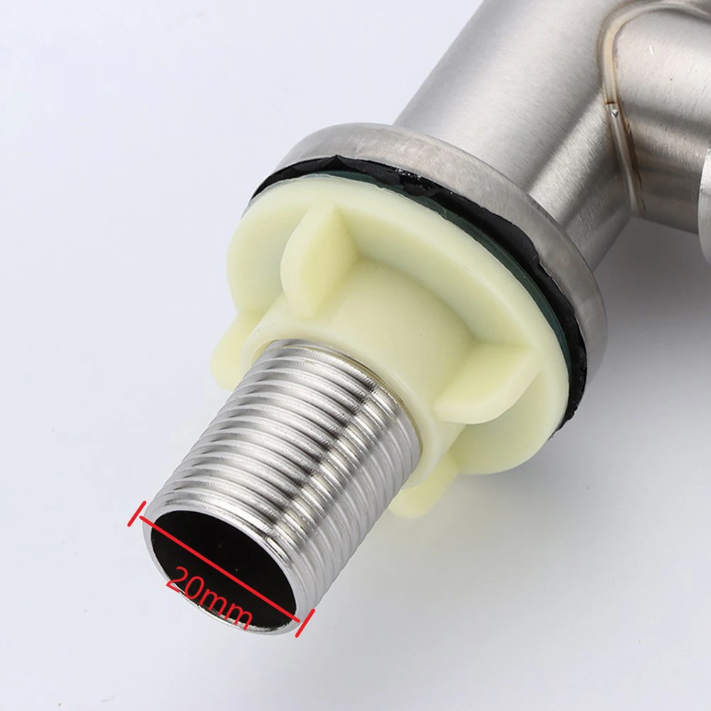 1x 304 Stainless Steel Kitchen Faucet Water Purifier Single Lever Hole Tap Cold Kitchen Water Tap Sink Mixer Rotate Touch Sensor