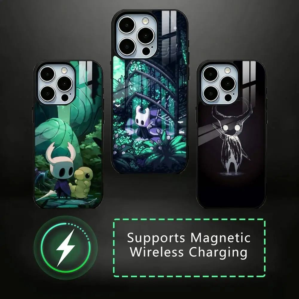 

Hollow Knight Phone Case For iPhone17,16,15,14,13,12,11 Plus,Pro Compatible with magnetic wireless charging