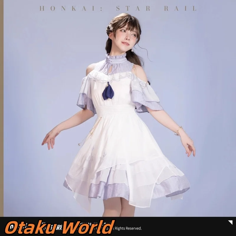 

Robin Dress Original Mihoyo Merch Honkai Star Rail Robin Role Play Costume Women Daily commuting clothing Anime Halloween Gift