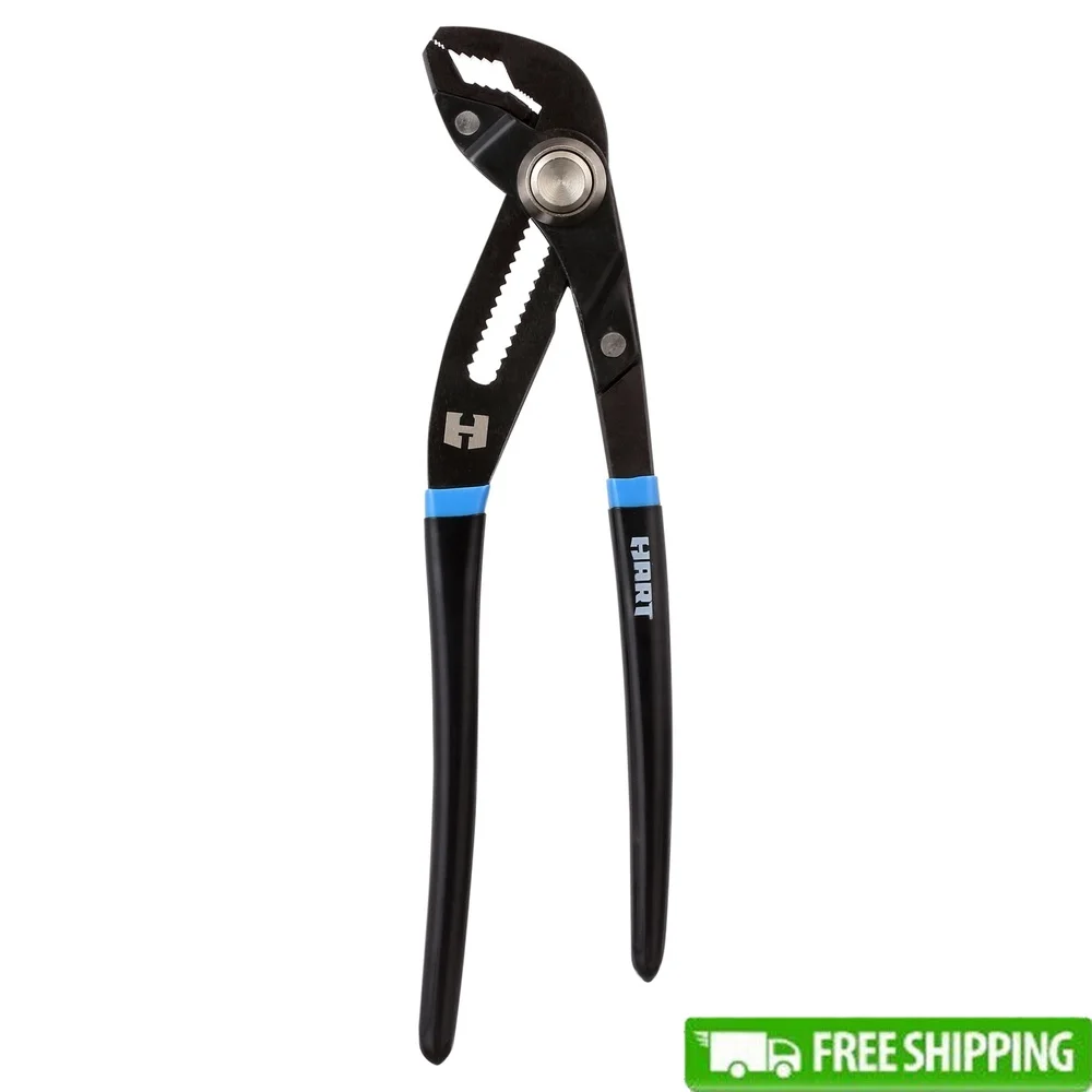 

12 Inch Locking Groove Joint Pliers Ergonomic Comfort Grip 17 Adjustable Positions Durable Chrome Vanadium Steel Tool