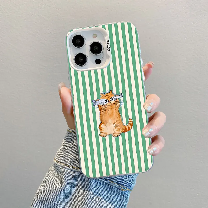 حافظة لهاتف آيفون 17 16 15 14 برو ماكس بلس 13 ميني 12 11 برو ماكس أغطية حماية مقاومة للصدمات