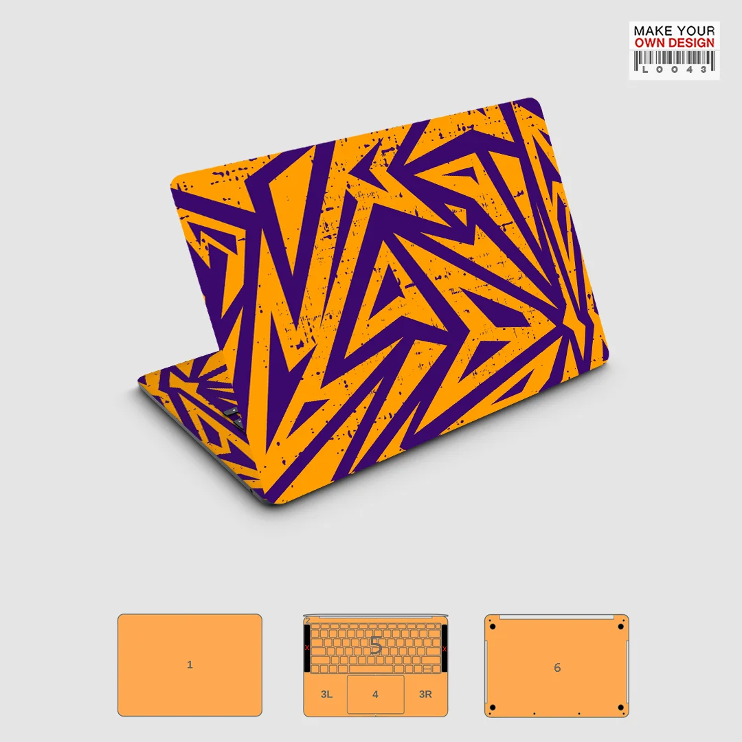 

3M Texture Laptop Skin Protection Film For Macbook Air 13 13.6 15.3 M1 M2 Pro 14 16 2023 Anti-Scratch Laptop Cover Sticker