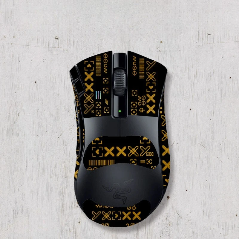 Mouse Grip tape for Razer DeathAdder V2 X - Anti-Slip Sweatproof Mouse Skins Perfect Fit & No-Residue Stickers for Comfortable
