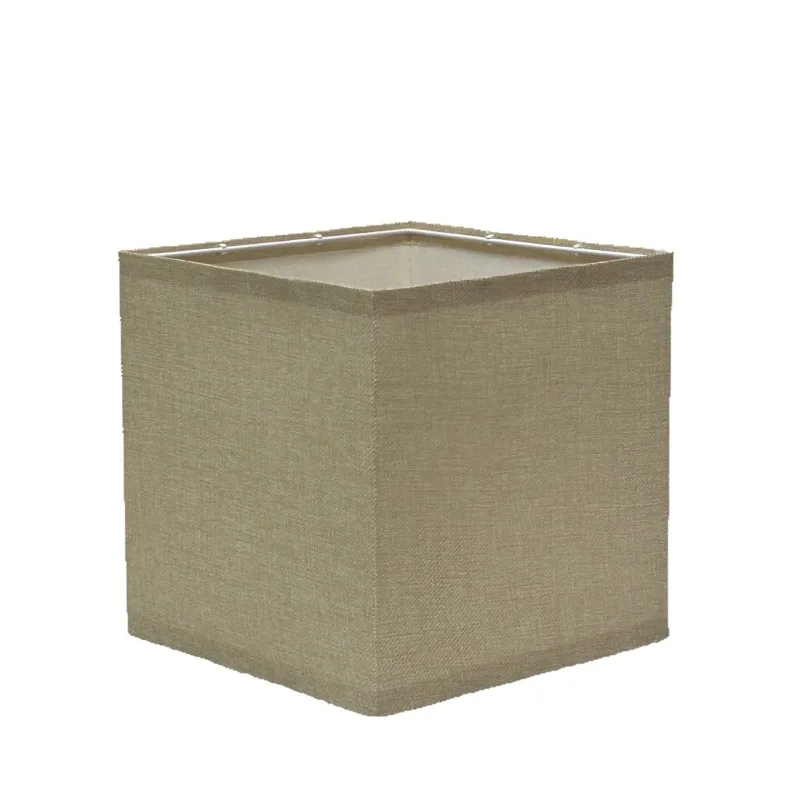

7.9x7.9"x7.9" Rectangular Lamp Shades Set of 2, Spider Fitter (E27) Rectangle Lamp Shade,Living Room Modern Deco,Easy Assembly