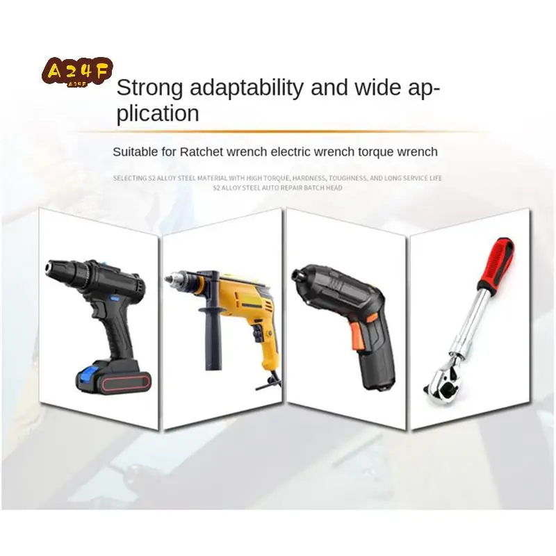 

A24F-Inner Hexagonal Batch Group Wounds With Wounds, Twelve Plums Blossom Combination Auto Repair Tools