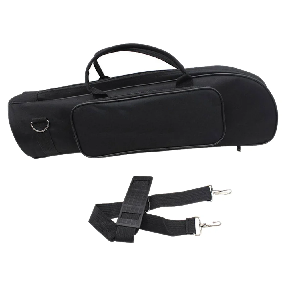 

Performance Box Handbag Small Horn Handbags Trumpet Case with Straps Oxford Cloth Mute