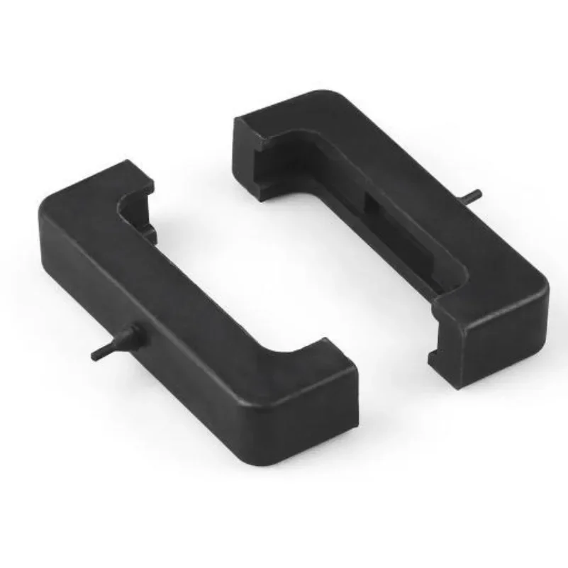 Decorative split cover for square radiator mounting tube
