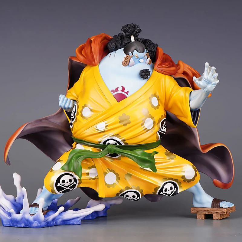 25cm Anime One Piece Figures GK Jinbe Action Figures Oka Shichibukai PVC Model Collection Ornament Toys Desktop Decoration Gifts