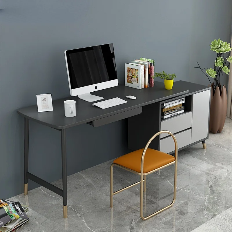 

Nordic Desk Student Writing Desk Bedroom Modern Minimalist Office Computer Desktop Home Simple Computer Desk with Drawer