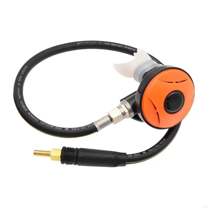 

Snorkel Regulator with Mouthpieces Underwater Diving Equipment Accessory Adjustable Scubas Diving Second Stage Regulator