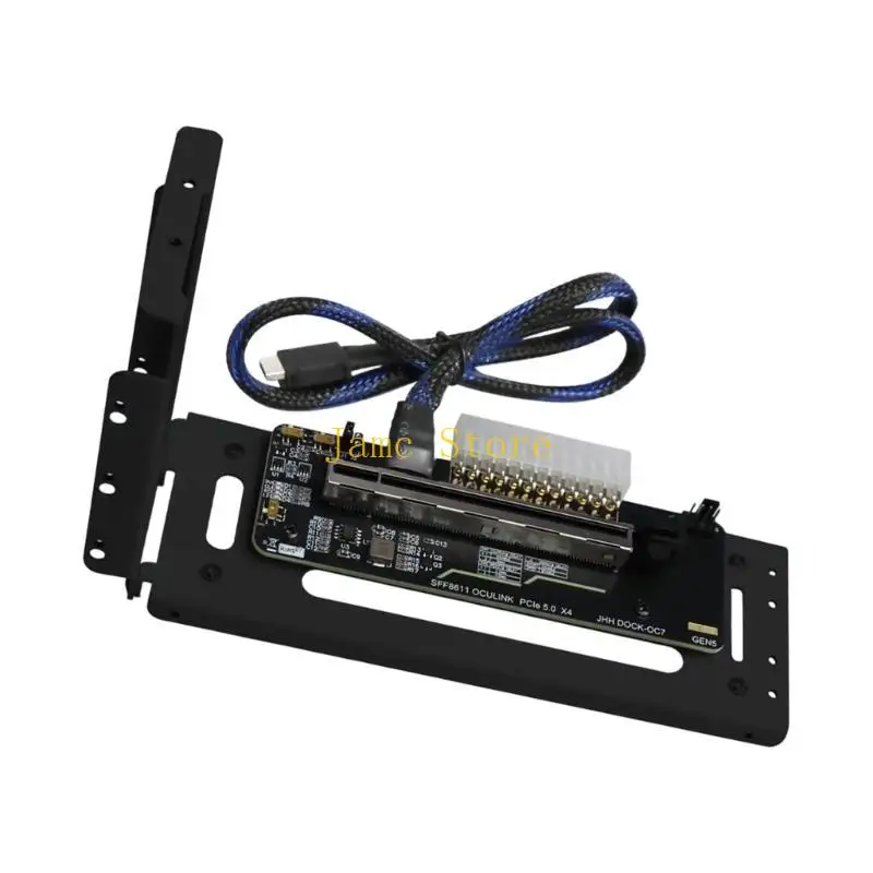 LX0B وحدة معالجة الرسومات GPU Dock بطاقة رسومات الفيديو الخارجية M.2 SFF8611 إلى PCIE PCIe 5.0 Speed Notebook Laptop #3
