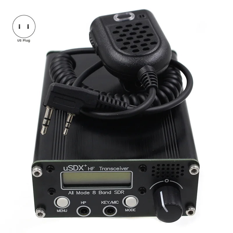 

Excellent-Usdr Usdx+Plus Transceiver Hfssbqrp Transceiver Upgraded Version V2 8-Band Sdr Full Mode US Plug