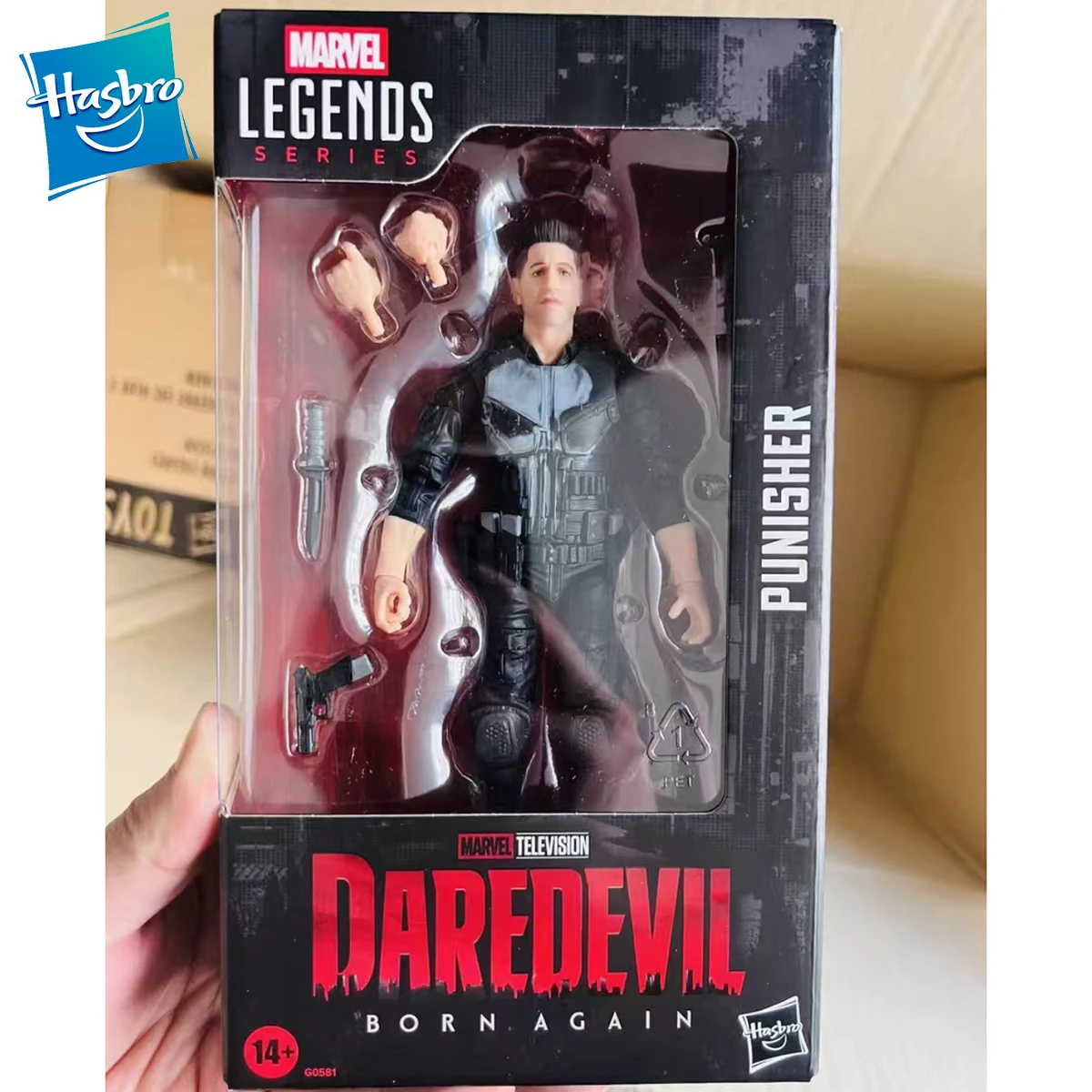 

Оригинальная серия Hasbro Marvel Legends Daredevil: Born Again Punisher, аниме, экшн-фигурка, коллекция игрушек, модель куклы, подарок для хобби