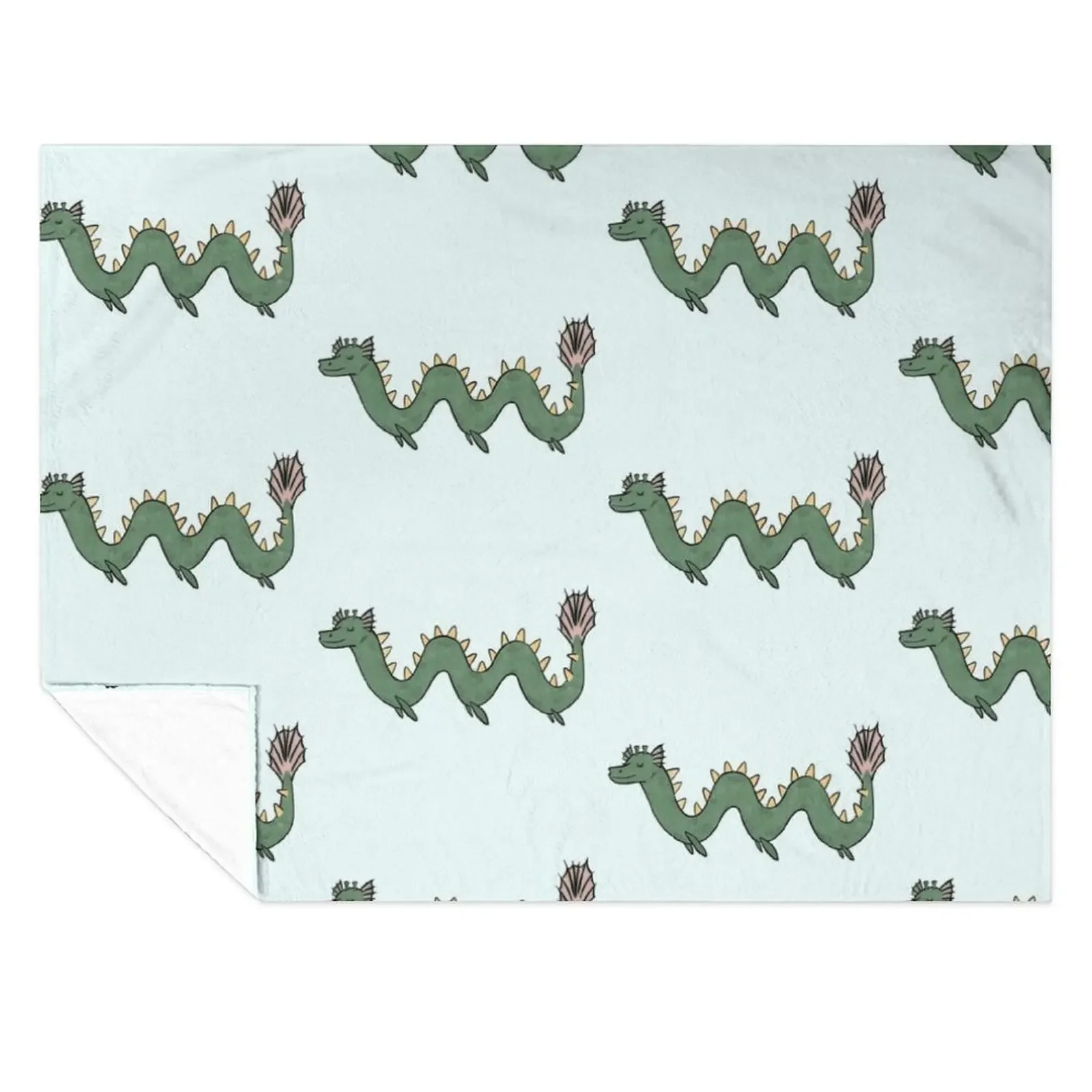 

Ogopogo Throw Blanket anime Bed Large Decorative Beds Blankets