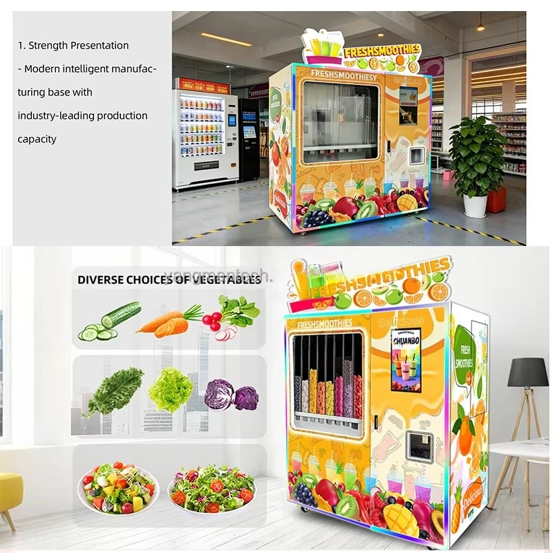 Customized Ultra High Freedom DIY Smoothie Machine Basic Custom Dual Mode Fast Making Eco Friendly Design