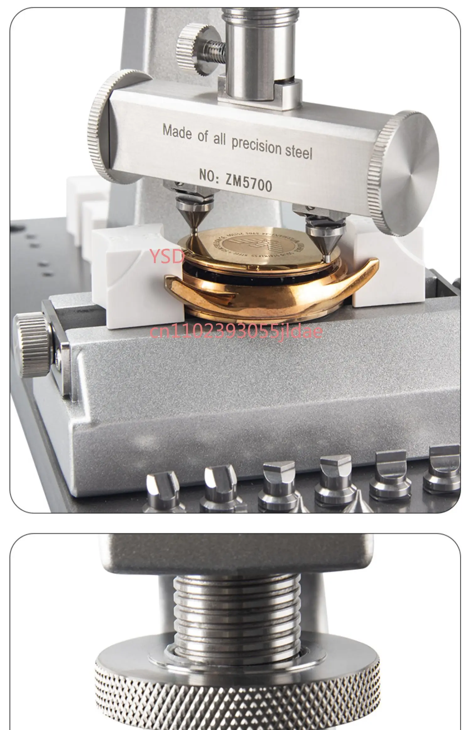 Professional Watch Disassembly Tools Polygonal Bottom Cover Opener Repair Accessory Set