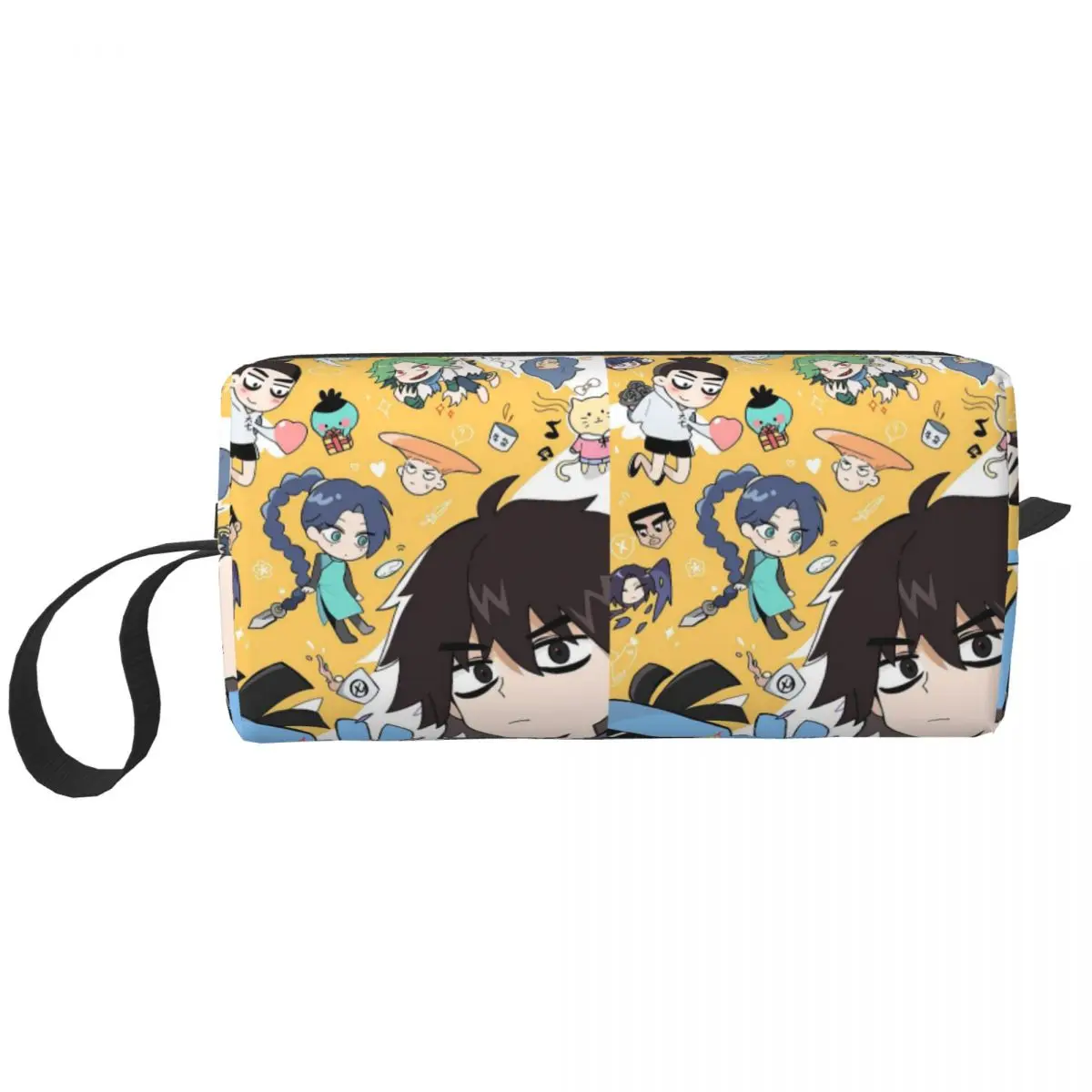 Scissor Seven Action Manga Cartoon Pencil Case for Studen Pen Box Pencil Bag Stationery Supplies Women Cosmetic Bag