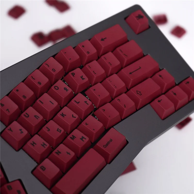 Teclas con temática de sacrificio de sangre, Material PBT, 143 teclas, perfil de cereza, Teclado mecánico Cherry MX Switch