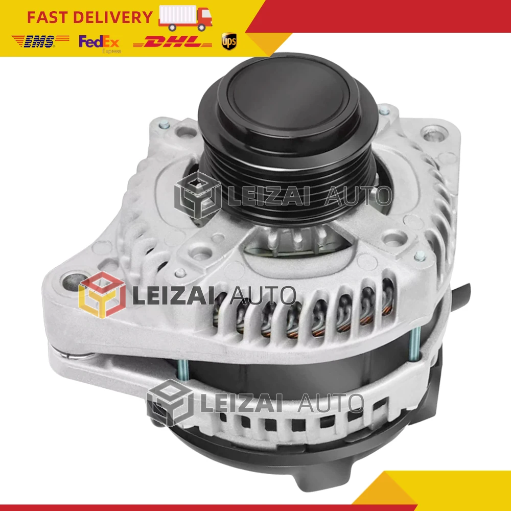 130A CW 12V 6 Groove Alternator For Honda Pilot/Ridgeline/Odyssey 3.5L V6 2012-2015  CSJ24  31100-RV0-A01 11573 104210-1240
