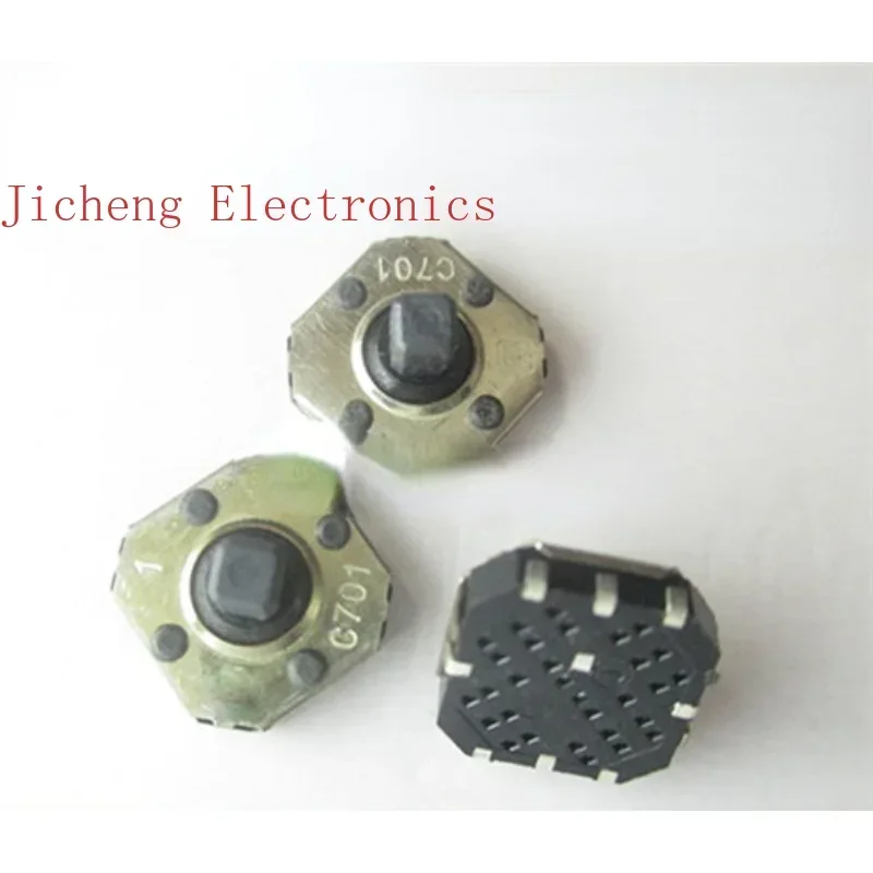 10PCS Patch Type 7.7*7.7*5 Multi-function Five-way Key Switch, Touch Gently To Reset In Multiple Directions